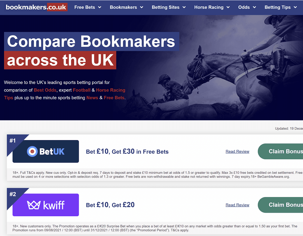 BOOKMAKERS.CO.UK